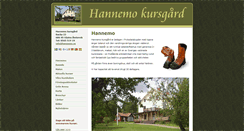 Desktop Screenshot of hannemo.se