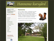 Tablet Screenshot of hannemo.se